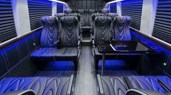 20 passenger sprinter van interior sugar land