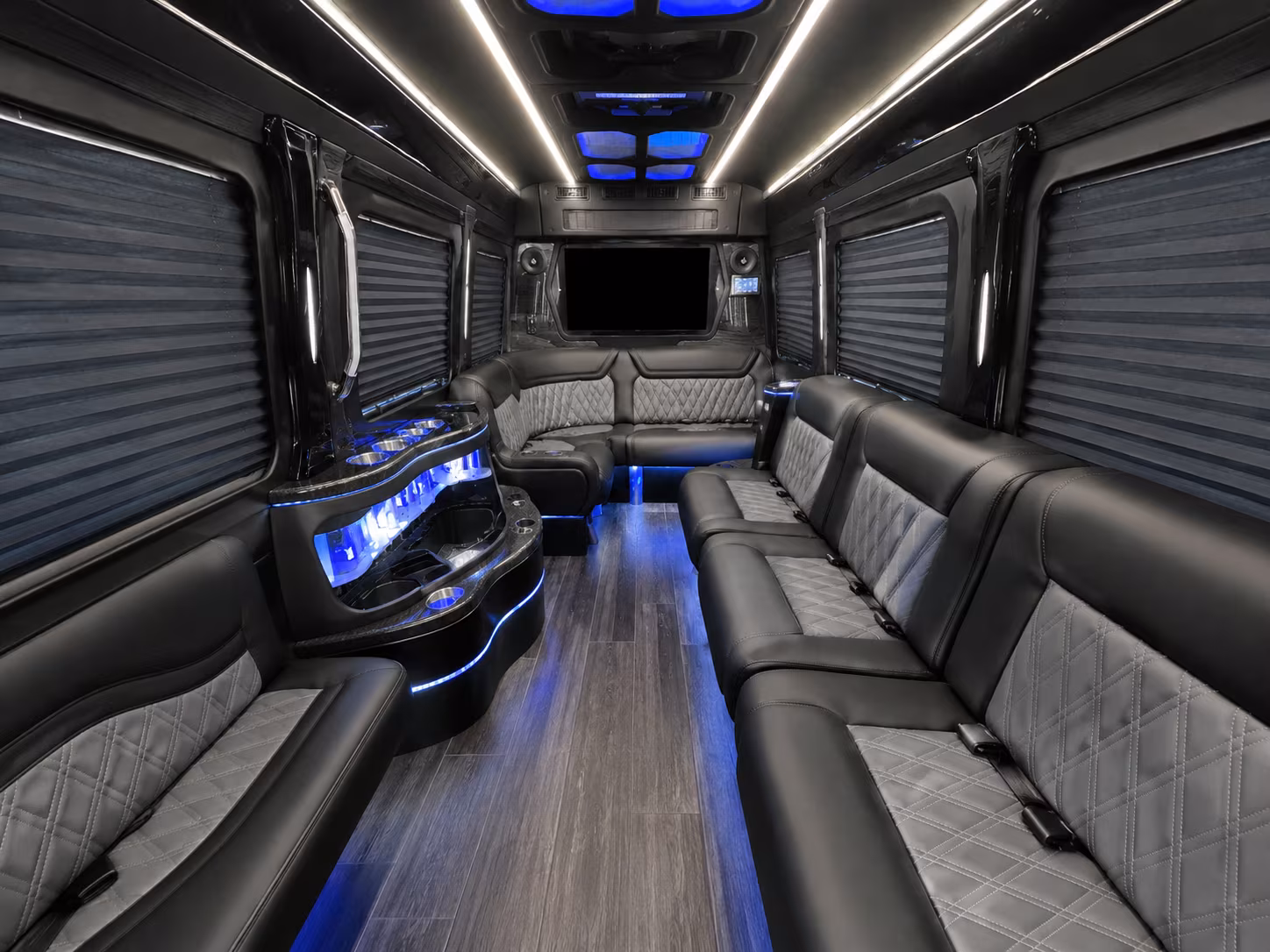 sugar land sprinter limousine interior