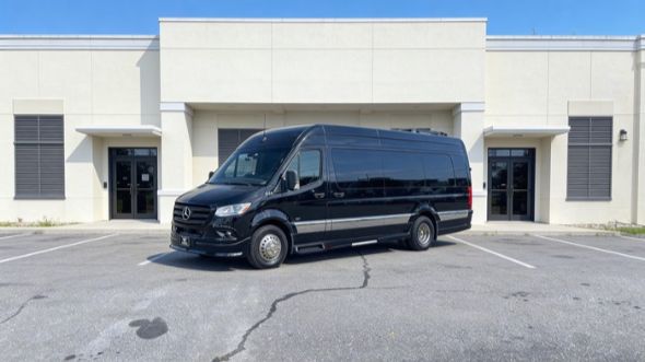 sugar land 15 passenger sprinter van