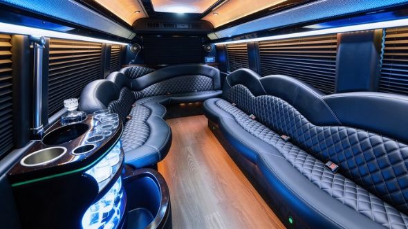 sugar land sprinter limousine interior